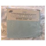 New Luxury Percale 200 Thread Queen Sheet Set