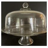 Anchor Hocking Pedestal Glass Cake Stand
