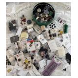 Vintage Buttons & Sewing Thread