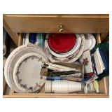 Paper Plates, Cups, Latex Gloves