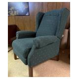 La-Z-Boy Reclining Wingback Chair Green