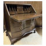 Mahogany Chippendale Secretary Desk