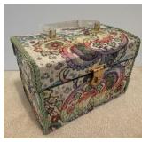 Vivian Gabriel Needlework Jewelry Box