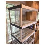 Storage Shelf 6 x 3 x 2 ft. Plastic