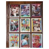 Reds Greats Card Lot