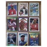 Vince Coleman, Tony Gwynn, Fred McGriff +