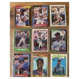 Darryl Strawberry + Mike Greenwell cards