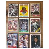 Dave Winfield Yankees cards lot