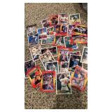 MLB  trading card collection.