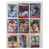 198889 Baseball Rookie Card Lot