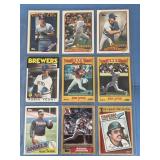 Molitor, Yount & Reggie Jackson +
