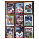 Vince Coleman Cardinals Card Lot