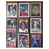 Vince Coleman Cardinals Card Lot