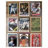 Don Mattingly Yankees Card Lot