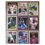 Barry Larkin, Dave Parker Reds & Pirates +