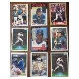 Vince Coleman Cardinals Card Lot