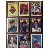 Vince Coleman Cardinals Card Lot
