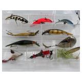 Assorted Modern Crankbait and Spinner Lures