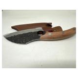 Hand-Forged Fixed Blade Knife w/ Sheath
