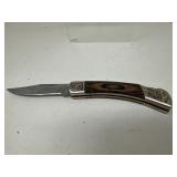 Barlow Folding Knife w/ Wood Inlay Handle