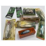 Boxed & Carded Fishing Lures Assortment