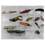 Vintage & Early Plastic Fishing Lures Lot
