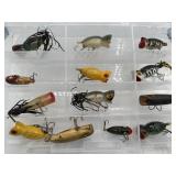 Vintage Topwater Popper & Frog Lures Lot