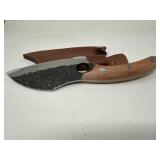 Hand-Forged Fixed Blade Knife w/ Sheath