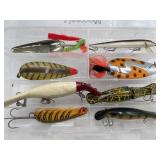 Large Spoon and Musky Lure Collection
