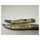 Lot of 2 Vintage Fish Knives