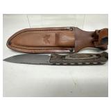 Benchmade 200 Puukko Knife with Leather Sheath