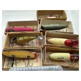 Vintage South Bend & Heddon Lures Lot