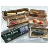 Vintage Bomber & Heddon Lures Lot
