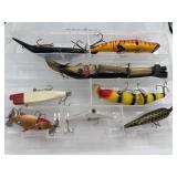 Large Vintage Fishing Lures Lot