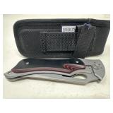 Heroï¿½s Pride Folding Tactical Knife w/ Sheath