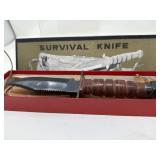 Vintage Survival Knife in Box