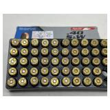 48rds .40 S&W mixed brand reloads with visible