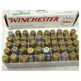 Mixed-brand reload (Speer, Federal, Hornady,