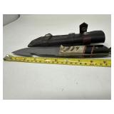 Custom Stag Handle Hunting Knife w/ Sheath
