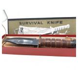 Vintage Survival Knife in Box