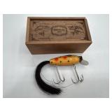 Custom Musky XXX Wood Lure with Box