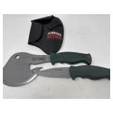 Schrade Old Timer Knife & Skinner Set w/ Sheath