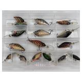 Crankbait Fishing Lure Collection in Box