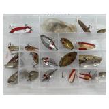 Vintage Metal Fishing Spoons & Spinners Lot