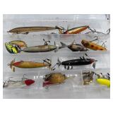Vintage & Modern Fishing Lure Assortment