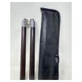 Wood & Chain Nunchaku with Case 13ï¿½ï¿½