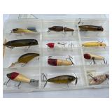 Vintage Wooden Fishing Lure Lot
