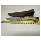 Puma Germany Stag Handle Knife w/ Sheath