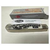 Case XX Korean War Commemorative Knife with Box