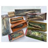Boxed & Carded Vintage Fishing Lures Lot